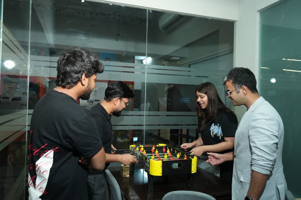 Df-OS Team recreational foosball match
