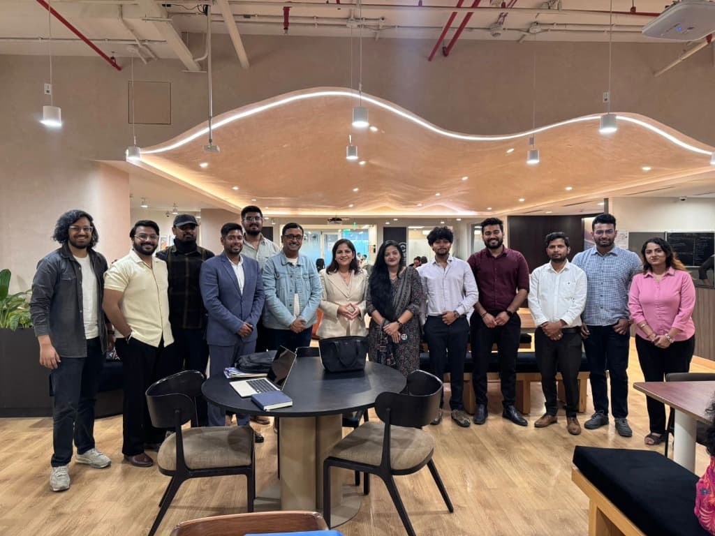 Df-OS Team Noida office lounge session